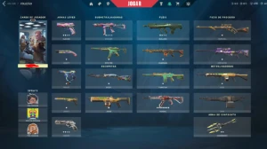 Conta full acesso com faca do beta e varias skins - UNRANKBR - Valorant
