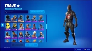 Conta de Fortnite com Cavaleiro Negro