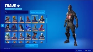 Conta de Fortnite com Cavaleiro Negro