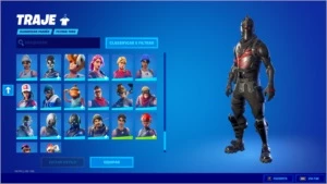 Conta de Fortnite com Cavaleiro Negro
