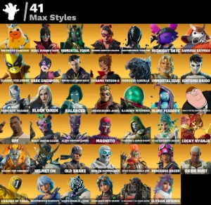 Conta Fortnite | 91 Skins | Piccolo | Entrega automática!