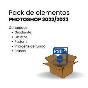 Pack de elementos para Photoshop - 2022/2023 - Serviços Digitais