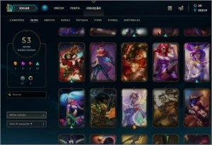 Conta Diamante - League of Legends LOL