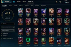 Conta Diamante - League of Legends LOL