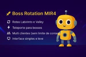 ⚔️ Automação de Boss Rotation MIR4