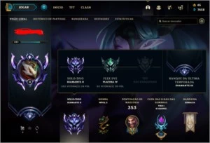 INVESTI 2000 REAIS - DIAMANTE 2 - 213 SKINS - CRIADA EM 2013 - League of Legends LOL