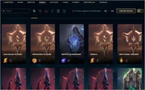Conta TODOS OS CAMPEOES E 1600 REAIS EM SKINS - League of Legends LOL