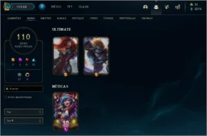 Conta LOL plat IV - League of Legends