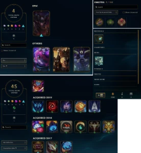 Conta Lol Unranked Full Acesso - League of Legends