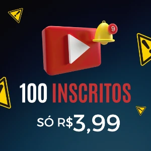 100 Inscritos Vitalícios YouTube!