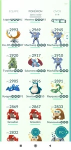 Conta lvl 36 pokemons raros shynis e unows - Pokémon