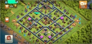 Centro de Vila 14  cv 14 - Clash of Clans