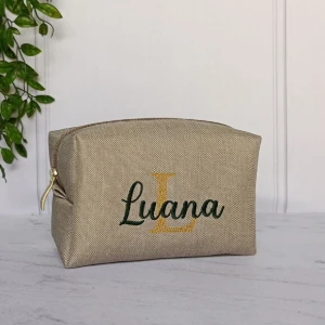 Necessaire Personalizada Bordada