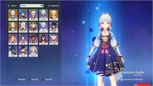 conta dois personagens 5 estrelas e duas armas 5 estrelas.. - Genshin Impact