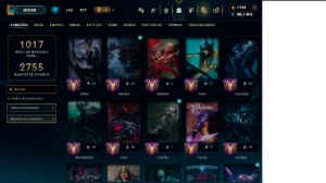 Conta Lol Br — 232 Skins | Lvl 849 | Todos Os Campeões 2017 - League of Legends