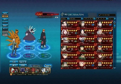 SERVIDOR: 430 | FORÇA: 4.196.986 | VALOR: 715 - Naruto Online