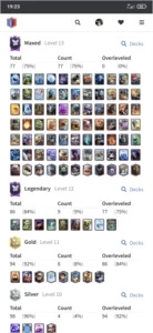 Exp 13 com 77 cartas full - Clash Royale