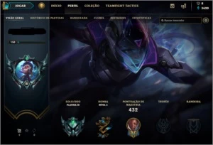 CONTAS DE LOL PLATINA - League of Legends