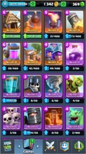 Conta clahs royale NVL 11 preco bom - Clash Royale