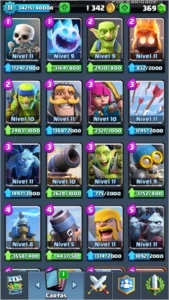 Conta clahs royale NVL 11 preco bom - Clash Royale