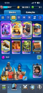 Conta de Clash Royale 12 de trofeus