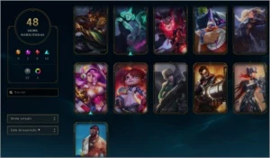 CONTA DE LOL D4 COM SKINS - League of Legends