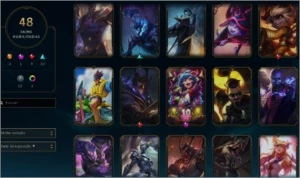 CONTA DE LOL D4 COM SKINS - League of Legends