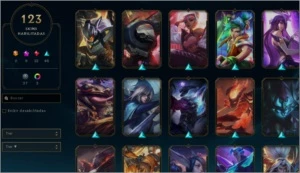 Conta LoL com 8 skins prestígio e ryze triunfante - League of Legends