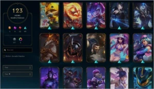 Conta LoL com 8 skins prestígio e ryze triunfante - League of Legends