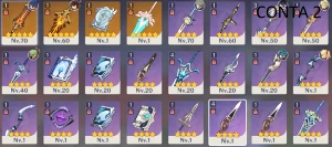 Ar45 Yelan, Alhaitham, Garantido Pit51, Arma Cyno Arma Dehya - Genshin Impact