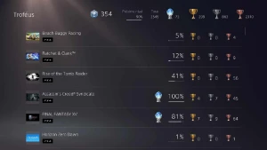 Conta Playstation 73 Platinas - Outros