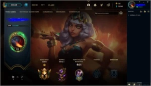 Conta lol 110 skins e varíos ícones raros - League of Legends