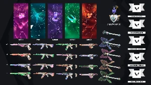 Conta Valorant pacote Skins Evori - Asas Oníricas