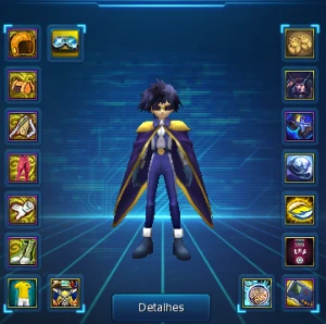 Conta Top Ladmo - Omega - 2 Rank U - Digimon Masters Online