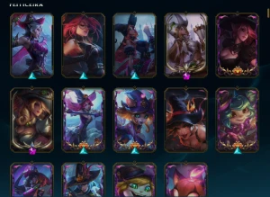 Conta LoL com 476 Skins, 2 Vitoriosas 6 ultimate - League of Legends