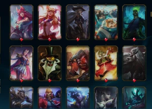 Conta LoL com 476 Skins, 2 Vitoriosas 6 ultimate - League of Legends