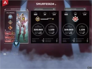 conta smurf dima - Apex Legends