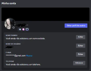 Conta Discord L - Outros