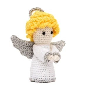 Anjinho em amigurumi - Artesanato e Personalizados