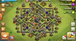 Conta clash CV 9 full - Clash of Clans