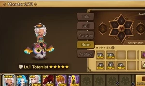 Conta Starter Summoners War Totemista