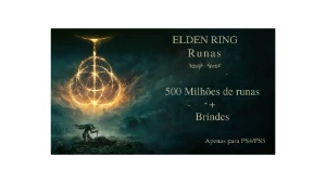 500 Milhões de runas elden ring  + Brindes PS4/5 - Outros