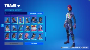 conta rara de fortnite com varias skins e emotes