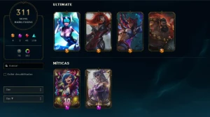 Conta LoL - 311 Skins - Esmeralda - FULL ACESSO - League of Legends