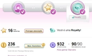 Conta Stardoll- Nível 76 - Others