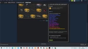 CONTA CS PRIME 700 HORAS COM CAIXA BRAVO (50 Reais) - Counter Strike