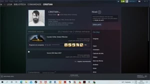CONTA CS PRIME 700 HORAS COM CAIXA BRAVO (50 Reais) - Counter Strike