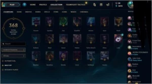 conta de league of legends LOL