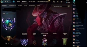 conta de league of legends LOL