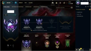 Conta LOL Diamante 3 - League of Legends